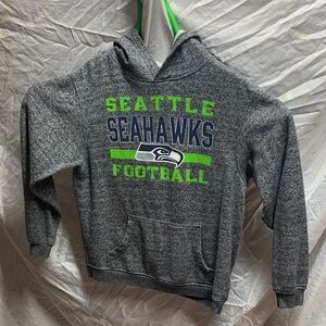 Seattle Seahawks Gray Hoodie youth large